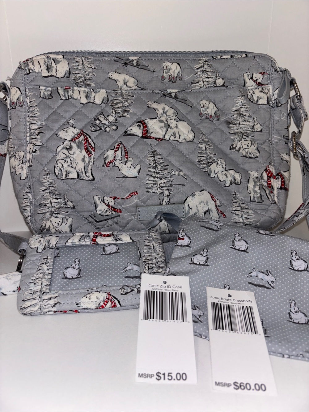 Vera Bradley Iconic Bright Crossbody Bundle - Picture 2 of 2